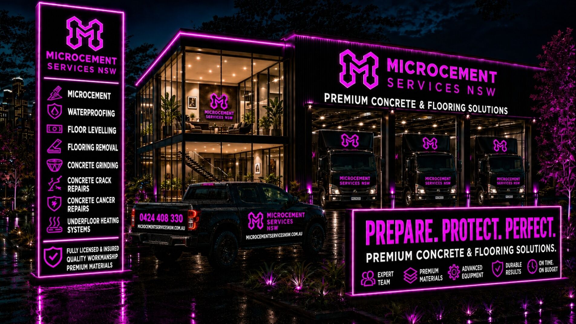 Contact Us 5 Microcement Services NSW - Locations