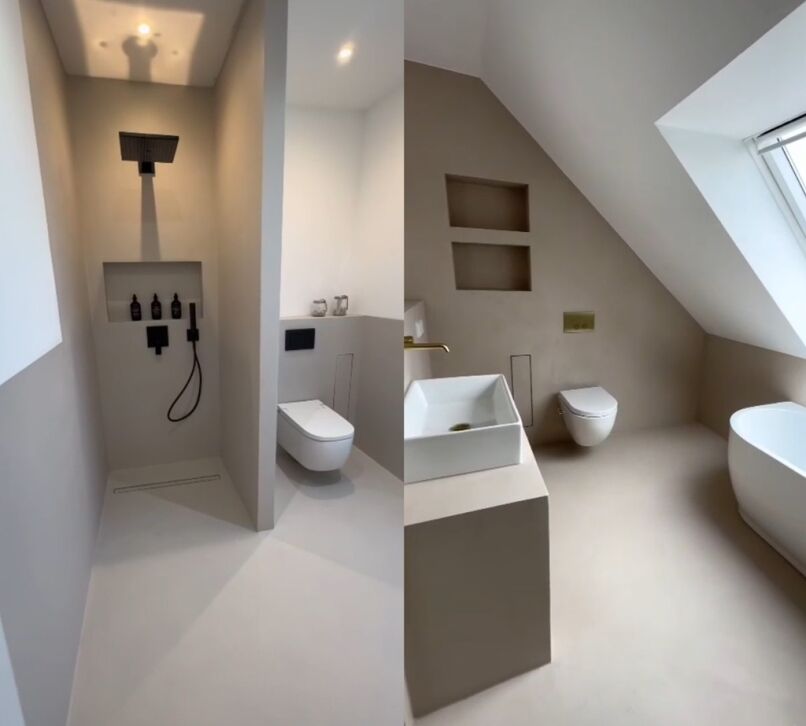 Microcement Wet Zones - Microcement Services NSW - 3